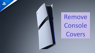 How To Remove PS5 Pro Console Covers [upl. by Nulubez]