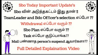 🔴 Sboவின் அடுத்த Task இது தான்  Team Leaders selection  Sbo important updates sbo sboupdate [upl. by Irok979]