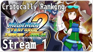 Sneaky Changes  Critically Ranking Megaman Star Force 2 Zerker x Ninja Stream 1 [upl. by Lovich]