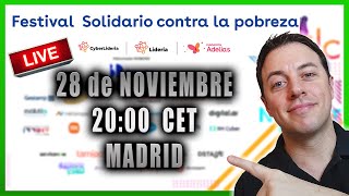 📌 FESTIVAL SOLIDARIO contra LA POBREZA 2023  28 de noviembre  Alberto López [upl. by Laval]