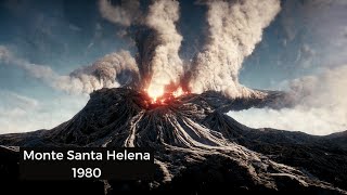 O Dia em que o Monte Santa Helena Explodiu A Maior Erupção dos EUA [upl. by Levitan297]