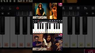 Ratchasan BGM Christopher THEME In Piano  Easy Tutorial  Ratchasanbgm pianolessons [upl. by Islehc]