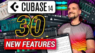 Cubase 14 30 New Features you should know about [upl. by Vershen]