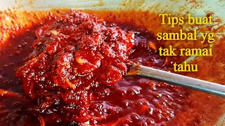 SAMBAL TUMIS IKAN BILIS NASI LEMAK SIMPLE TAPI KOMPOM SEDAP  CARA MASAKRJnina [upl. by Tillinger]