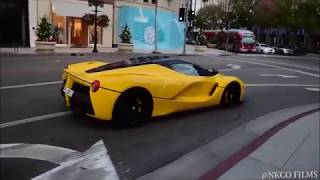 Ferrari Laferrari terrorizing Beverly Hills [upl. by Quinlan]