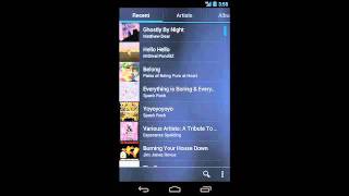 GLab Samsung Galaxy Nexus Music Services Kindle Fire [upl. by Atonsah]