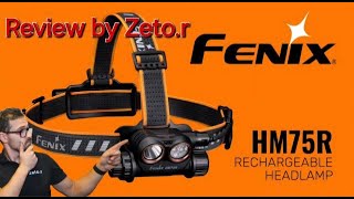 Detailed REVIEW of the Fenix HM75R to help you better understand this headlamp [upl. by Annahtur]