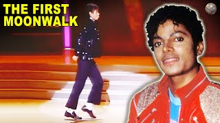 The First Time Michael Jackson Moonwalked On Stage [upl. by Edwina234]