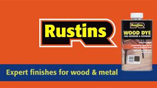 Rustins Wood Dye [upl. by Whittemore847]