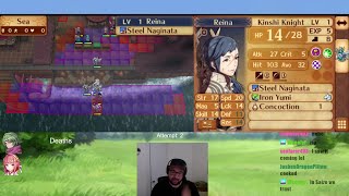 Reina is nuts  Fire Emblem Birthright Lunatic Iron Man Part 4 [upl. by Yoral]