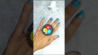 DIYs Ring😍💍kesi lagi Comment karke btana✨diy ring [upl. by Eoin]