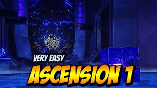 How to complete Ascension 1  Easy way  Adventure Rank 25  ascension1 easy ar25 [upl. by Korey]