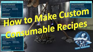 How to Make Custom Consumable Recipes in Ark Survival Ascended [upl. by Anev]