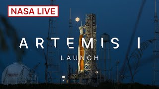 Artemis I Launch to the Moon Official NASA Broadcast  Nov 16 2022 [upl. by Cis]