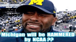 Michigan Football HAMMERED by NCAA  Jim Harbaugh SCREWED Michigan [upl. by Yrocaj487]