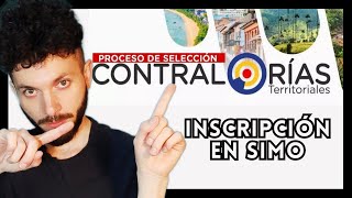 TUTORIAL Inscripción y Pago en SIMO Contralorías Territoriales [upl. by Aratak724]