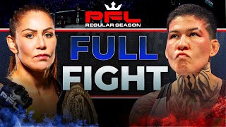 Featherweight Champion Showdown  Cris Cyborg v Larissa Pacheco  Full Fight  Battle Of The Giants [upl. by Zetra]