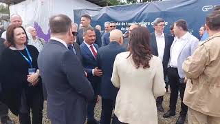 Cel mai mare terminal de TRANSBORDARE a produselor agricole din Europa inaugurat la DORNEȘTI [upl. by Colburn]