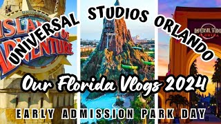 Universal Studios Orlando  Last Full Day 2024 [upl. by Mufinella]