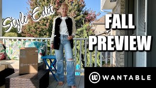 Wantable  Limited Edition Fall Preview Style Edit  This is Fall Perfection [upl. by Lavern]