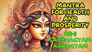 Discover the POWER of Dehi Saubhagyam Aarogyam for Unlimited Happiness [upl. by Blodgett5]