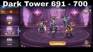 Dark Tower 691  700 ► MOBILE LEGENDS ADVENTURE [upl. by Salim594]