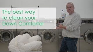 The best way clean your Down Comforter [upl. by Itsuj63]