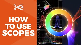 How Pro Colorists Use SCOPES For Better Color Correction Tutorial [upl. by Ecirtahs663]