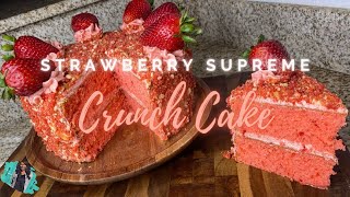 Delicious Strawberry shortcake Easy Recipe [upl. by Yusem]