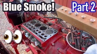 Farmall Cub Blue Smoke  Part 2 The Valves [upl. by Richlad570]