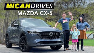 2023 Mazda CX5  Compact SUV Family Review [upl. by Aicilihp161]