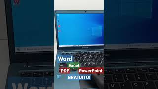 Como instalar Word Excel PDF PowerPoint GRATUITOshorts notebook formatação word officer [upl. by Bryana]