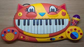 B Toys Meowsic Keyboard Music 1 [upl. by Ahtreb]