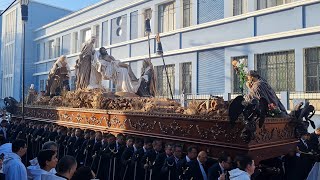 Procesión de Velación del Señor Sepultado de La Recolección por el Conservatorio Nacional 2024 [upl. by Lezley111]