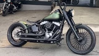 Custom Build Harley Davidson Softail Slim  Walk Around 2021 [upl. by Ednalrim]