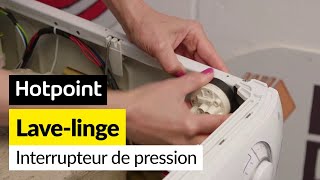 Comment remplacer un pressostat sur une machine à laver Hotpoint [upl. by Vitia325]