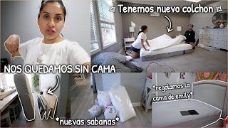 Compramos un colchón GRANDE y nos quedamos sin CAMA🛏 ♡IsabelVlogs♡ [upl. by Nnaxor]