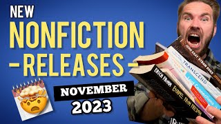 Top Nonfiction Book Releases in November 2023 [upl. by Marie-Ann]