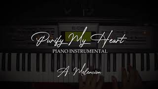 PURIFY MY HEART Refiners Fire  Piano Instrumental with Lyrics [upl. by Mor]