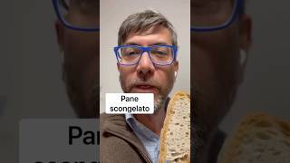 Pane scongelato con patina bianca ￼danielepaci agronomo pane scongelare alimentare perte [upl. by Learrsi]