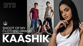 Apne Clothing Brand ki Shurwaat Shoot aur Kuch Bts Fun  KAASHIK  VLOG  PART 1 [upl. by Acireh]