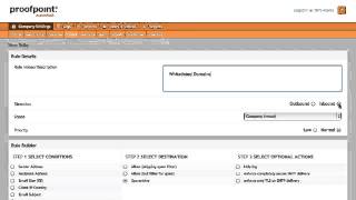 Proofpoint Essentials  Creating a Filter [upl. by Harald]