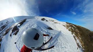 parapente et ski dans les Vosges 20 et 21 janvier 2024 [upl. by Nipahc]