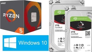 Instalace Windows 10 na SATA RAID s CPU Ryzen license level 0  no RAID error [upl. by Deming]