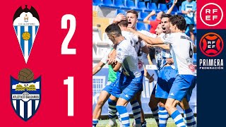 RESUMEN PrimeraFederación  CD Alcoyano 21 CD Atlético Baleares  Grupo 2  Jornada 6 [upl. by Tijnar]