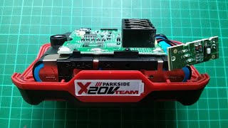 Lidl Parkside X20V Team Battery  Strip Down amp Analysis [upl. by Handbook]