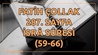 Fatih Çollak  287Sayfa  İsra Suresi 5966 [upl. by Ann-Marie]