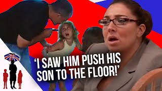 The MOST AGGRESSIVE parents in Supernanny history  Supernanny Compilation [upl. by Bruis991]