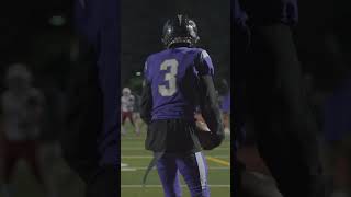 Sr QB Emanual Daugherty Jr connects with Sr WR Amir Goss for a TD vs Rio Vista [upl. by Yrelle]