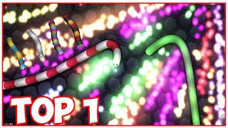 SLITHERIO  TOP 1 ON EST LA  WTF [upl. by Eneirda]